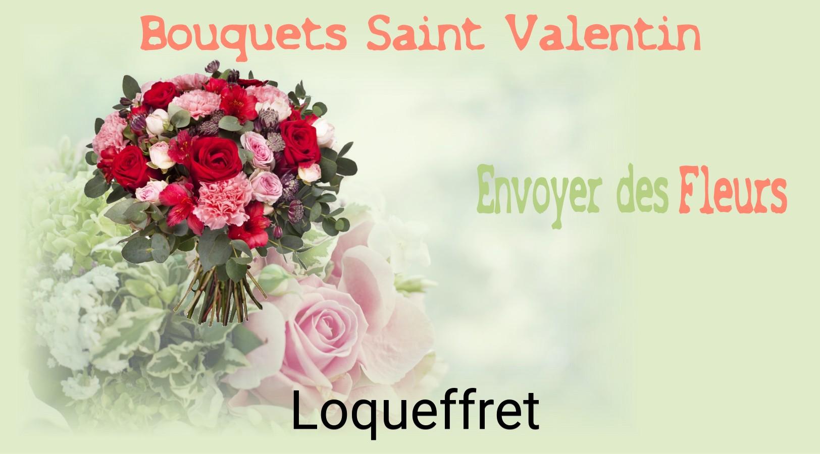 Roses de Saint-Valentin livrées à Loqueffret